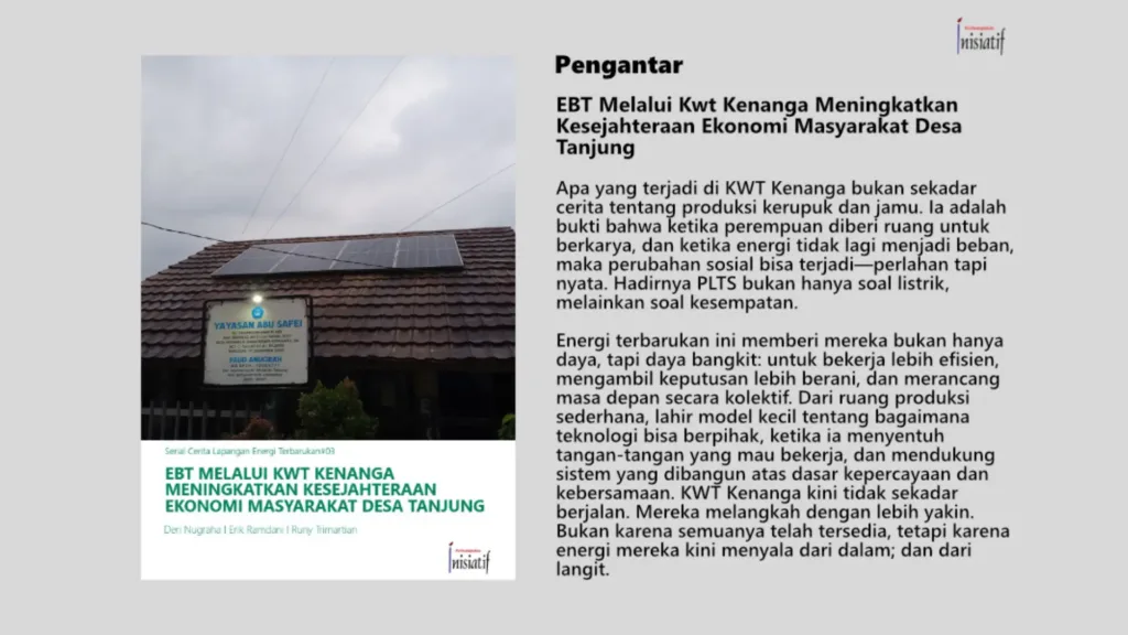 EBT KWT 1 Perkumpulan Inisiatif