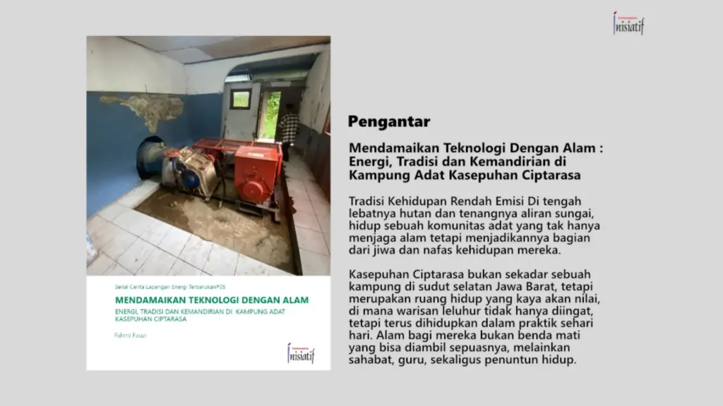Mendamaikan Teknologi 1 Perkumpulan Inisiatif